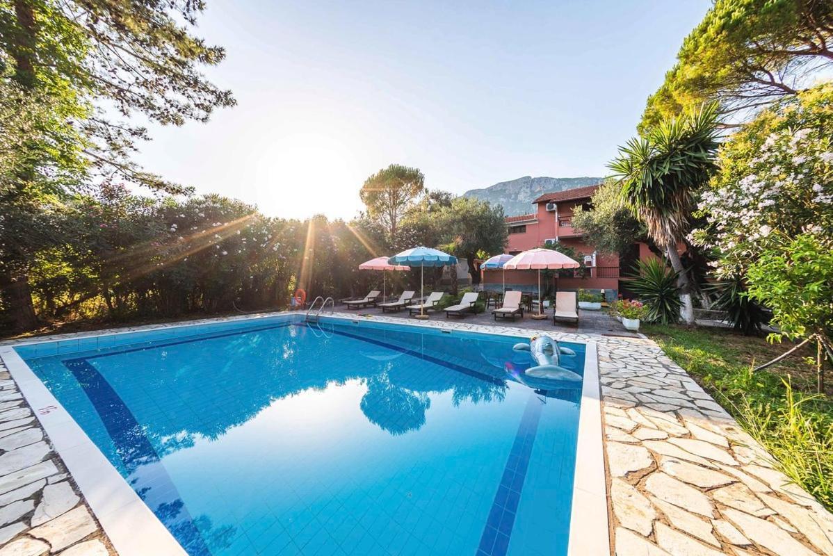 Mimosa Apartments With Pool Paleokastritsa Zewnętrze zdjęcie